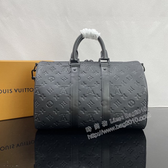 Lv路易威登2023專櫃新款Keepall Bandoulière35手袋 LV經典款假日旅行袋 M22765 ydh5145